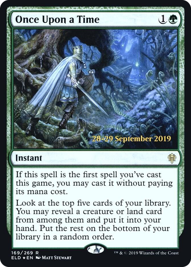 0169 Once Upon a Time R Prerelease Cards
