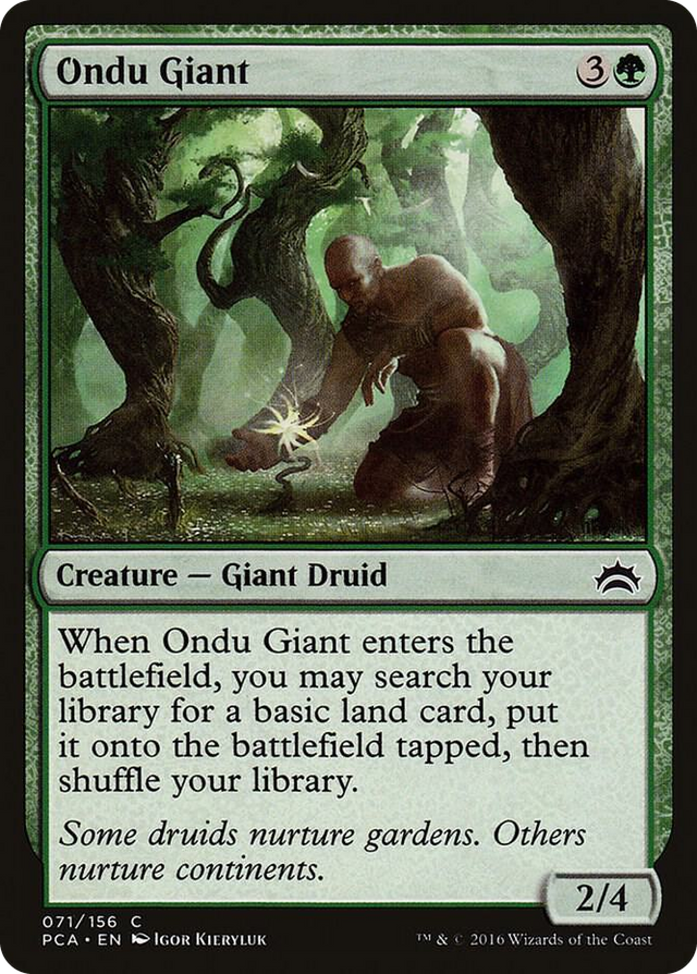 0071 Ondu Giant C Planechase Anthology