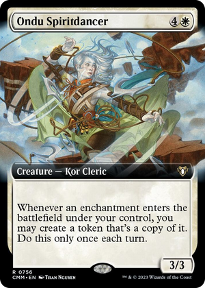 0756 Ondu Spiritdancer (Extended Art) R Commander Masters
