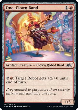0117 One-Clown Band C Unfinity
