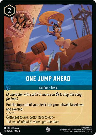 0165 One Jump Ahead Common Fabled