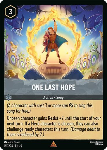 0197 One Last Hope Rare Fabled