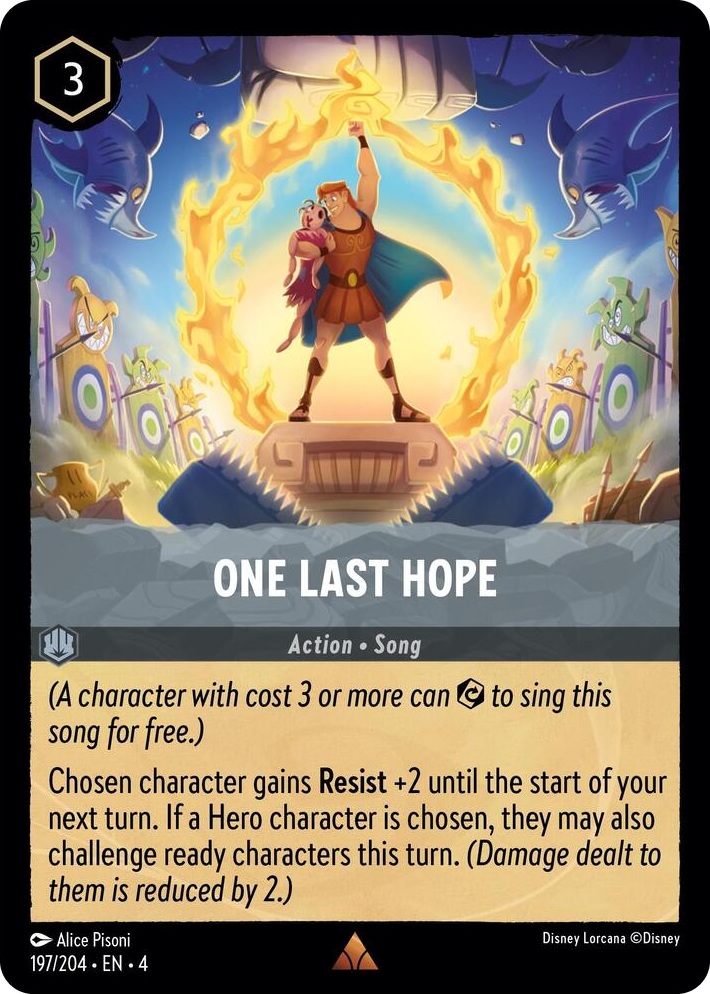 0197 One Last Hope Rare Ursula's Return
