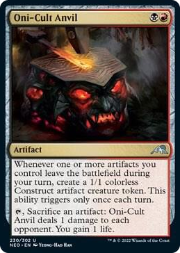 0230 Oni-Cult Anvil U Kamigawa: Neon Dynasty