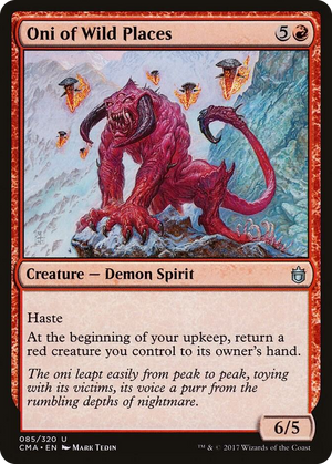 0085 Oni of Wild Places U Commander Anthology
