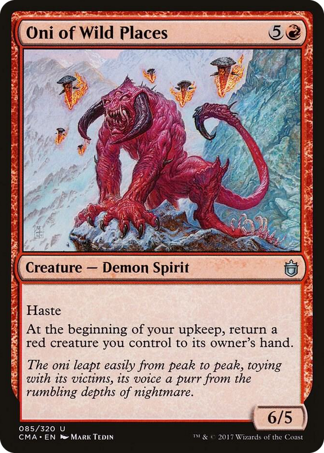 0085 Oni of Wild Places U Commander Anthology