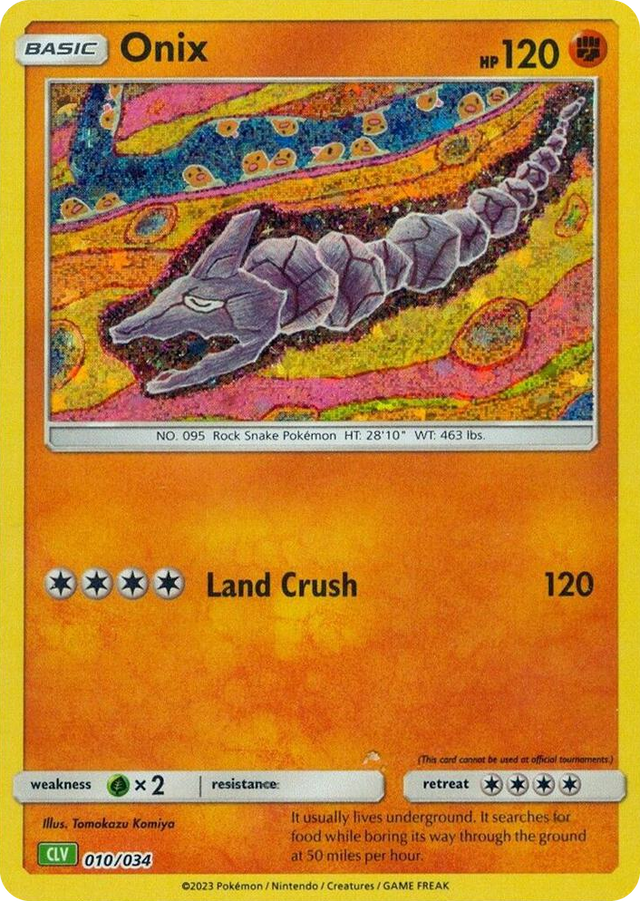 0010 Onix Classic Collection Trading Card Game Classic