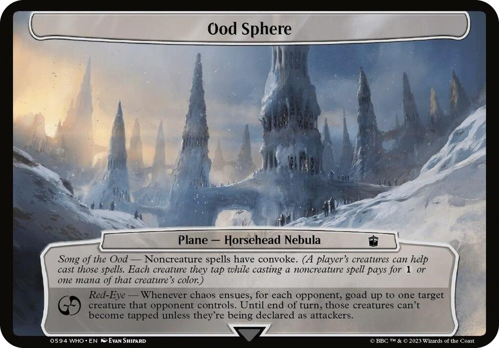 0594 Ood Sphere T Planechase: Universes Beyond: Doctor Who