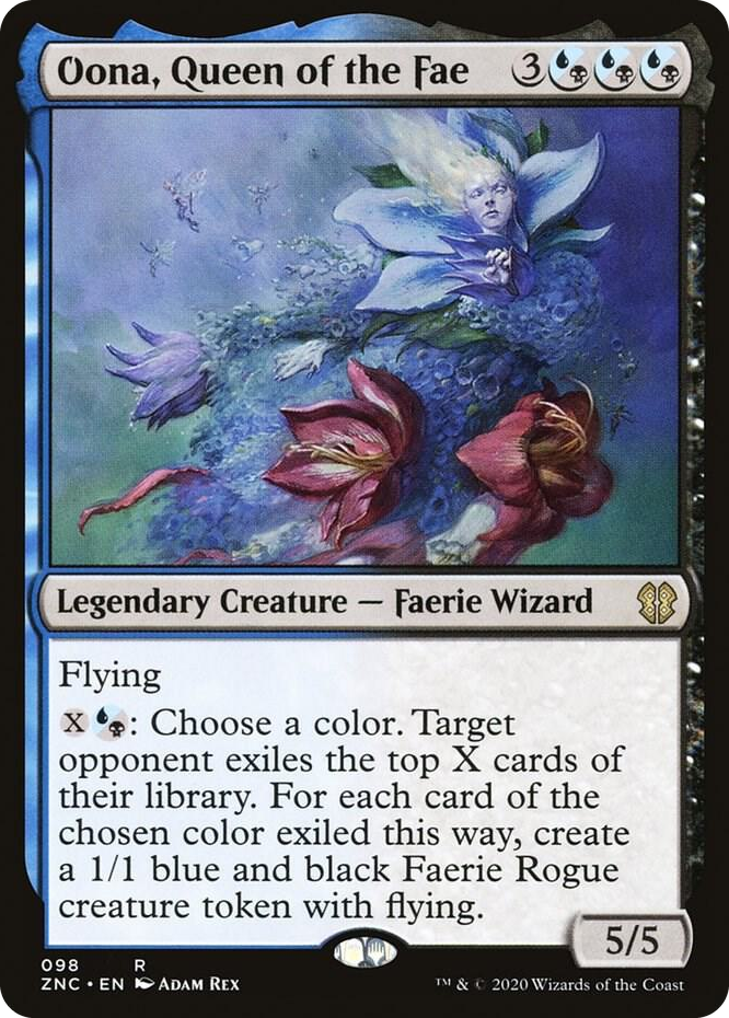 0098 Oona, Queen of the Fae R Commander: Zendikar Rising