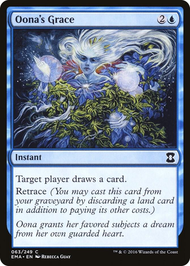 Oona's Grace #63 C - Eternal Masters Pokemon card