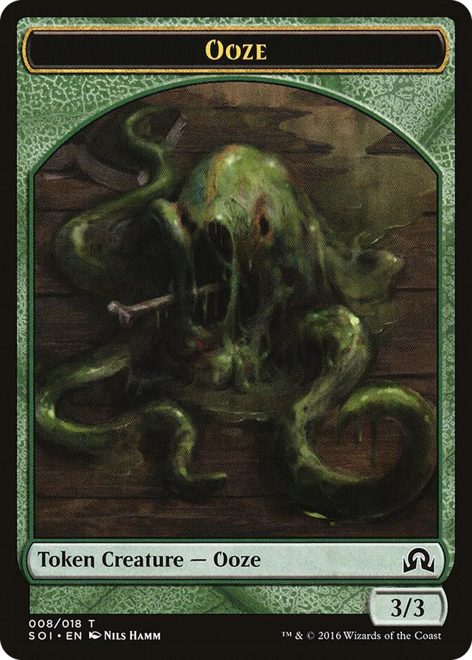 Ooze Token #8 T - Shadows over Innistrad Pokemon card