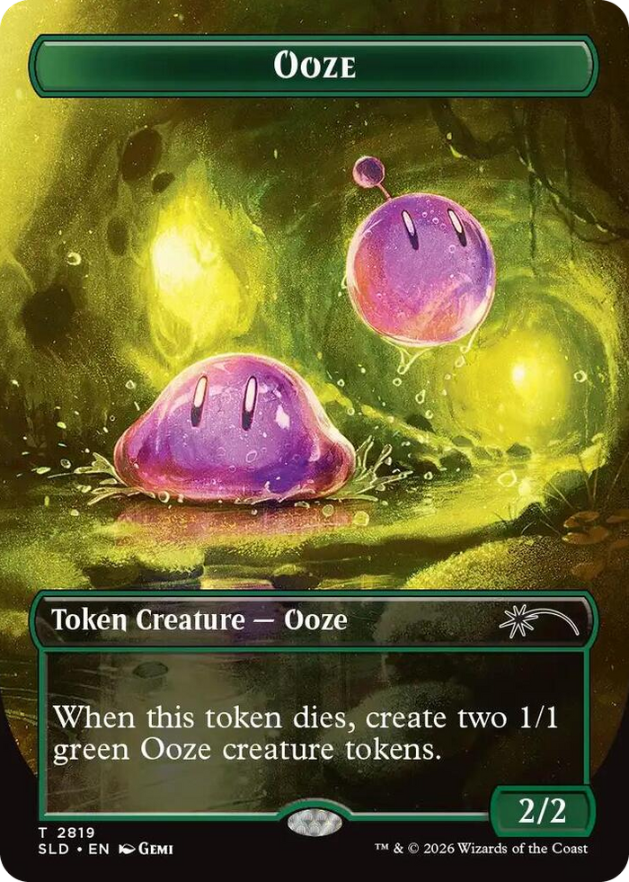 Ooze Token #2819 T - Secret Lair Drop Series Pokemon card