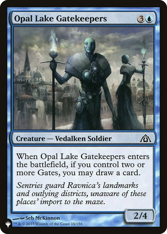 0016 Opal Lake Gatekeepers C The List Reprints