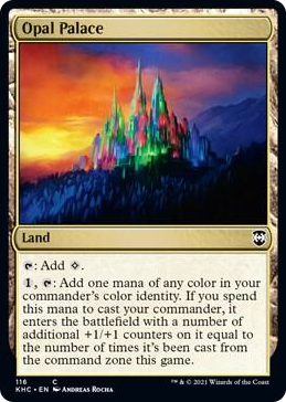 0116 Opal Palace C Commander: Kaldheim