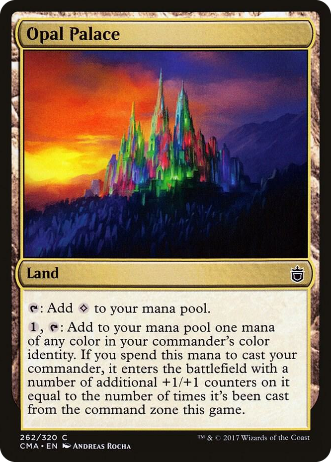 Opal Palace #262 C - Commander Anthology Pokemon card