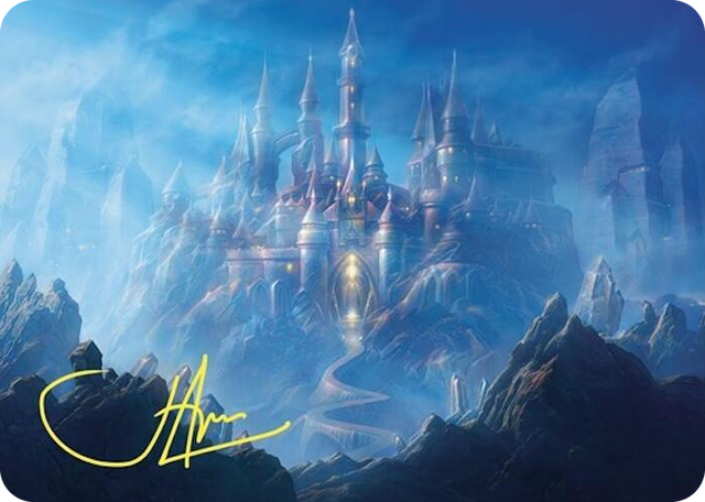 0030 Opal Palace Art Card (Gold-Stamped Signature) S Art Series: Commander Masters