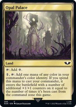 0286 Opal Palace (Surge Foil) C Universes Beyond: Warhammer 40,000