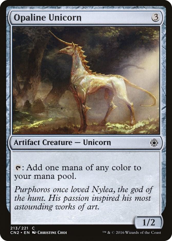 Opaline Unicorn #213 C - Conspiracy: Take the Crown Pokemon card