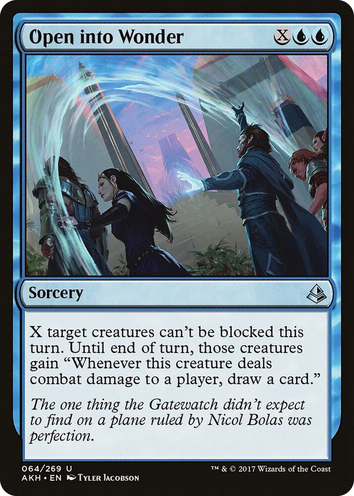 Open into Wonder #64 U - Amonkhet Pokemon card