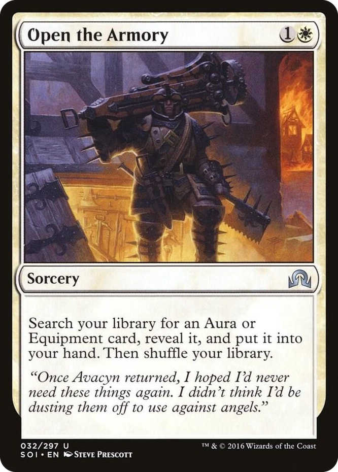 Open the Armory #32 U - Shadows over Innistrad Pokemon card