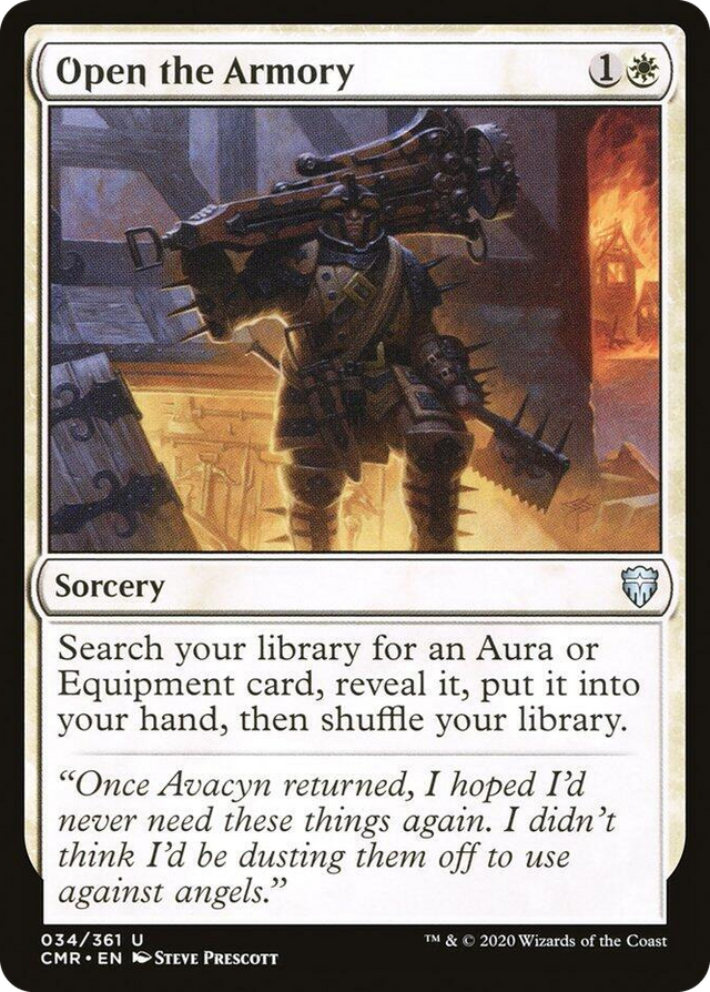 0034 Open the Armory U Commander Legends