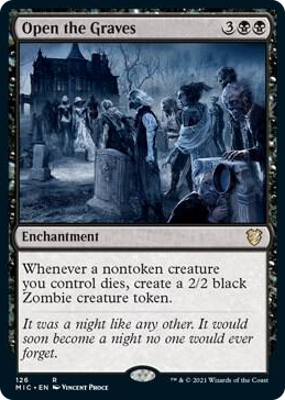 0126 Open the Graves R Commander: Innistrad: Midnight Hunt