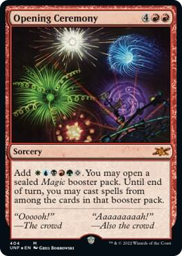 0404 Opening Ceremony (Galaxy Foil) M Unfinity