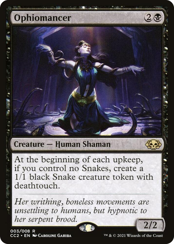 0003 Ophiomancer R Commander Collection: Black