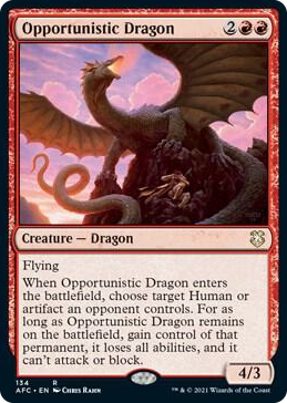 0134 Opportunistic Dragon R Commander: Adventures in the Forgotten Realms