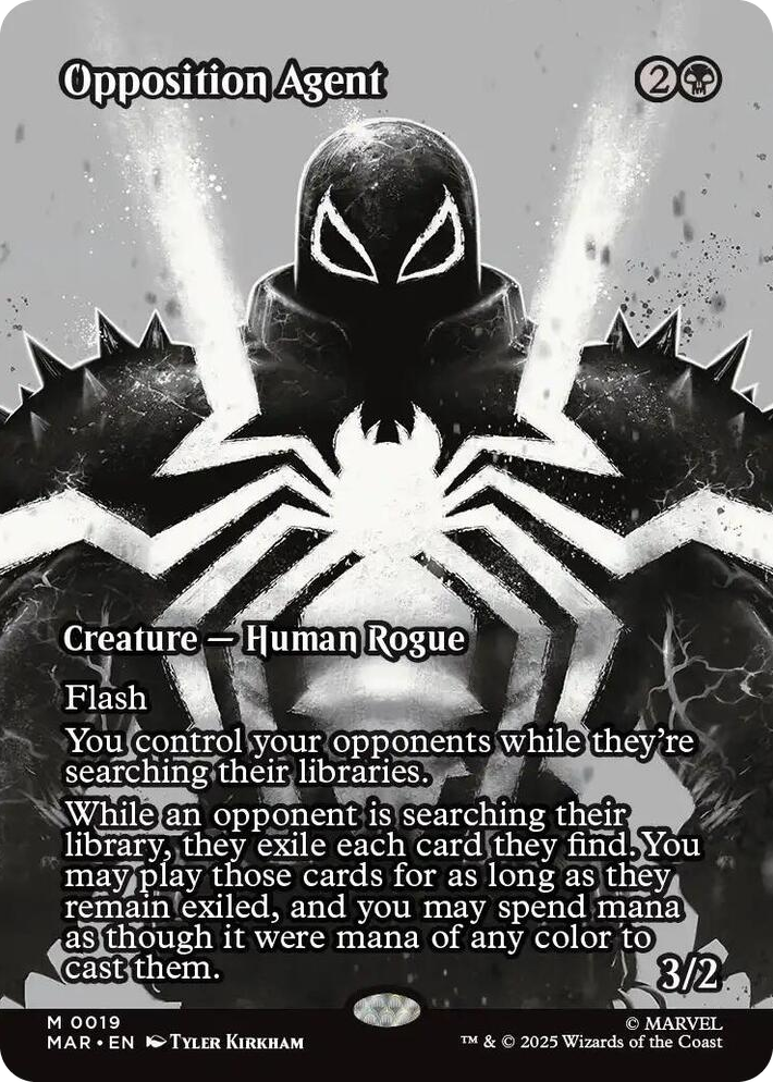 0019 Opposition Agent (Borderless) M Marvel Universe Eternal-Legal
