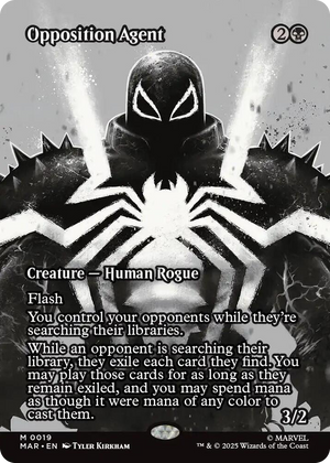 0019 Opposition Agent (Borderless) M Marvel Universe Eternal-Legal