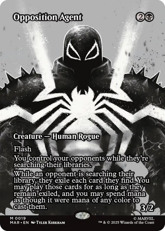 0019 Opposition Agent (Borderless) M Marvel Universe Eternal-Legal