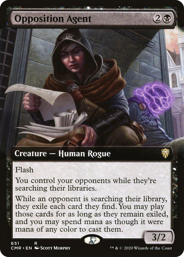 0651 Opposition Agent (Extended Art) R Commander Legends