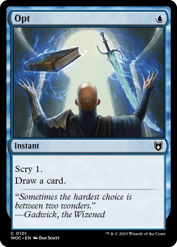 0101 Opt C Commander: Wilds of Eldraine