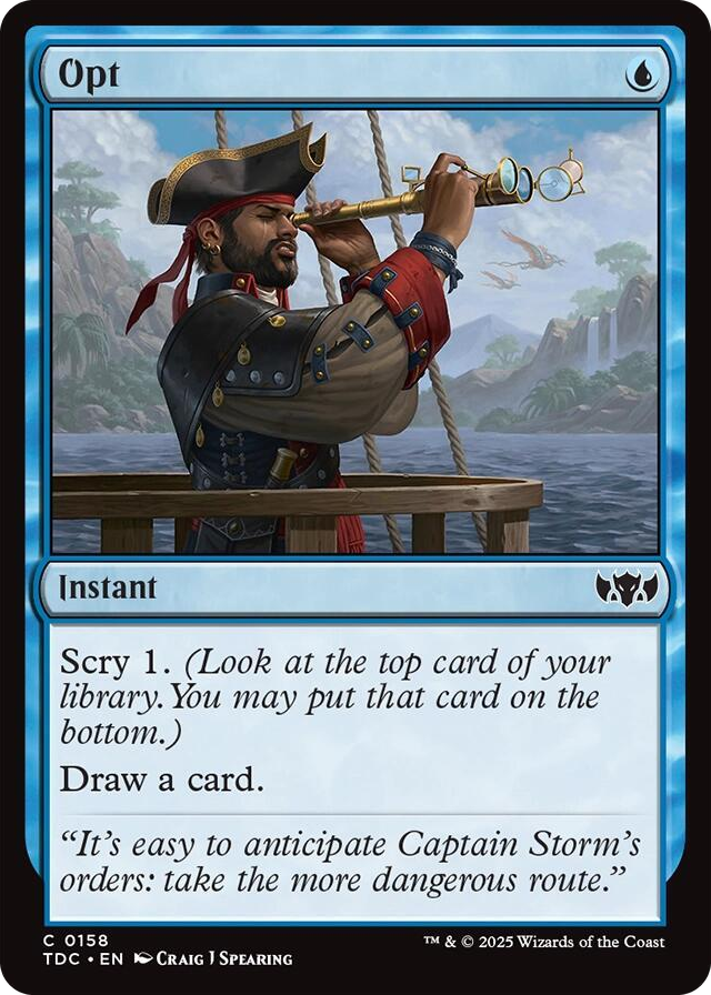 0158 Opt C Commander: Tarkir: Dragonstorm