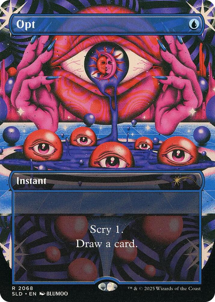 Opt (2068) #2068 R - Secret Lair Drop Series Pokemon card