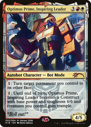 0002 Optimus Prime, Inspiring Leader M Unique and Miscellaneous Promos