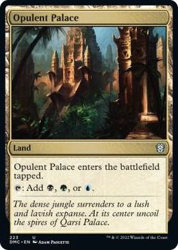 0223 Opulent Palace U Commander: Dominaria United