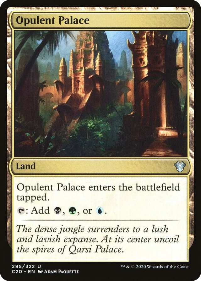 0295 Opulent Palace U Commander 2020