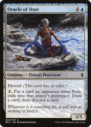 0063 Oracle of Dust C Battle for Zendikar