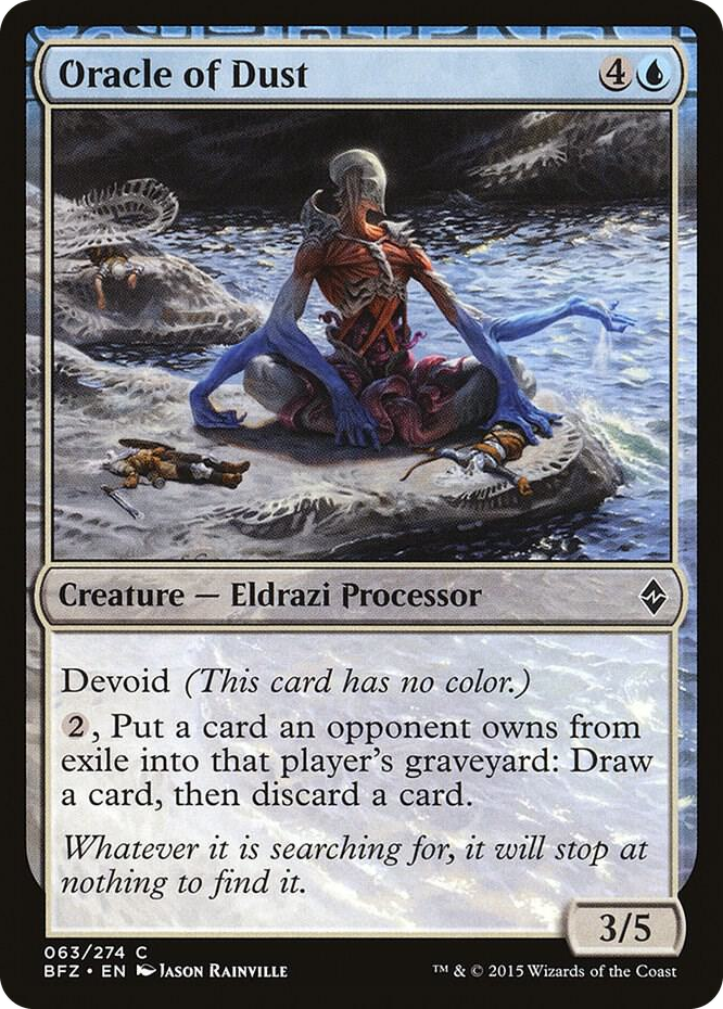 Oracle of Dust #63 C - Battle for Zendikar Pokemon card