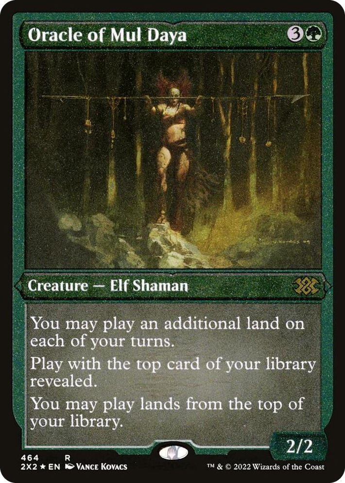 0464 Oracle of Mul Daya (Foil Etched) R Double Masters 2022