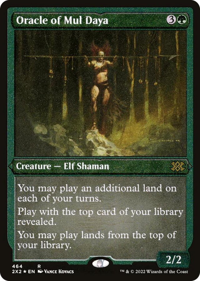 0464 Oracle of Mul Daya (Foil Etched) R Double Masters 2022
