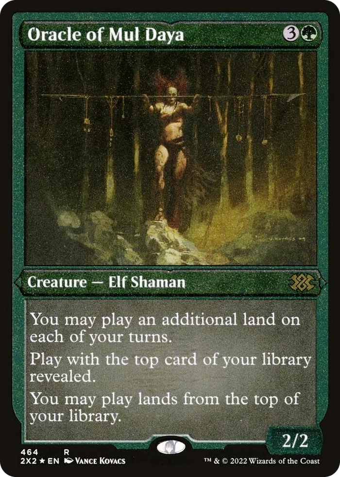 0464 Oracle of Mul Daya (Foil Etched) R Double Masters 2022
