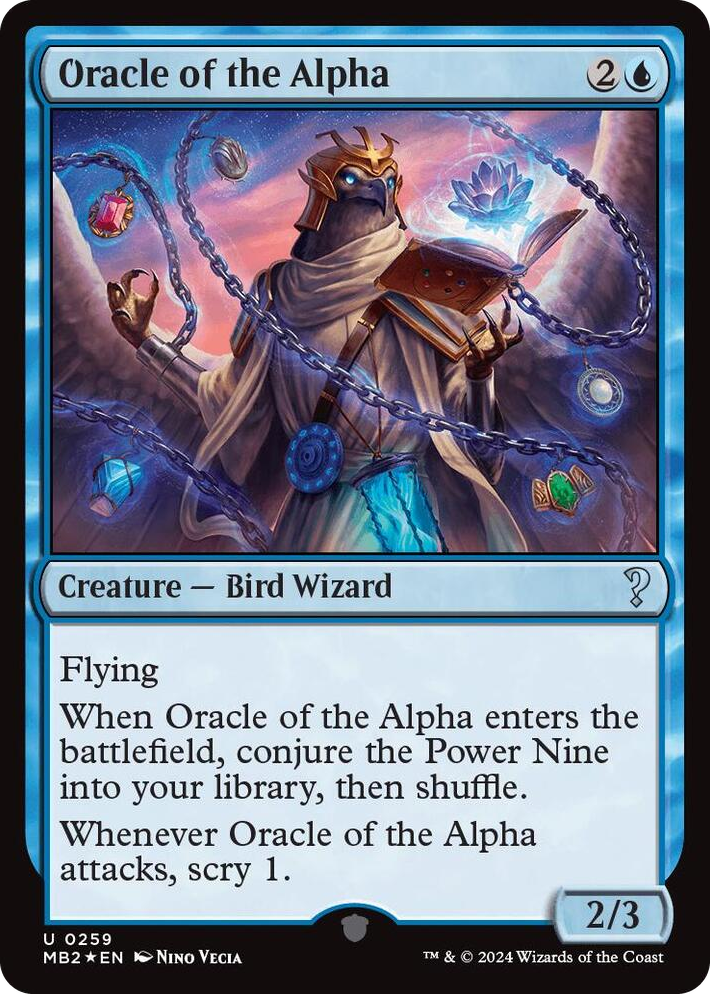 0259 Oracle of the Alpha U Mystery Booster 2