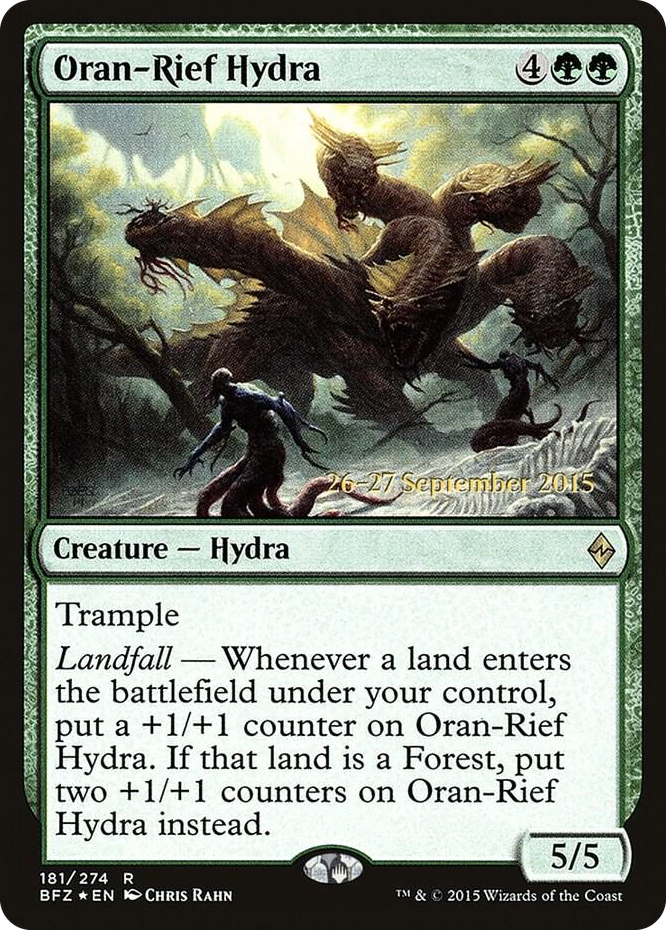 Oran-Rief Hydra #181 R - Prerelease Cards Pokemon card