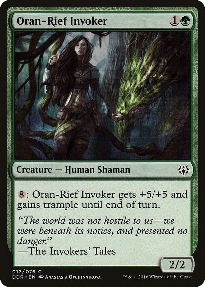 Oran-Rief Invoker #17 C - Duel Decks: Nissa vs. Ob Nixilis Pokemon card