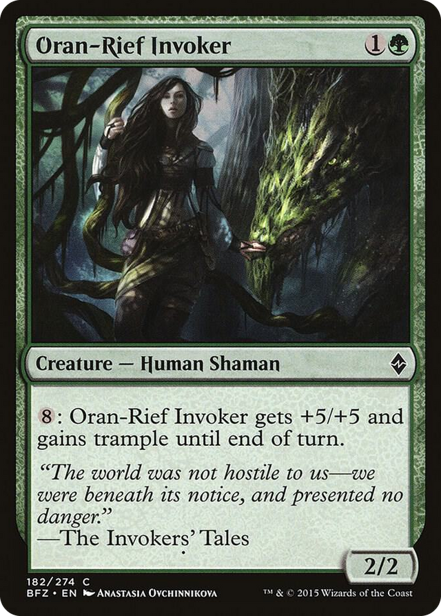 0182 Oran-Rief Invoker C Battle for Zendikar
