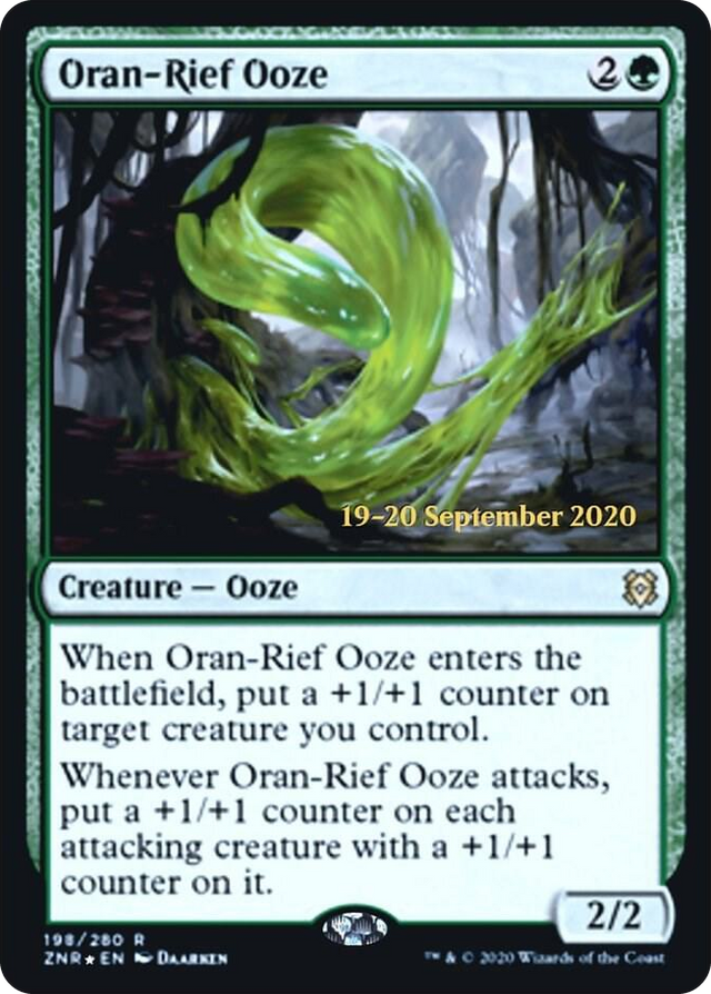 0198 Oran-Rief Ooze R Prerelease Cards