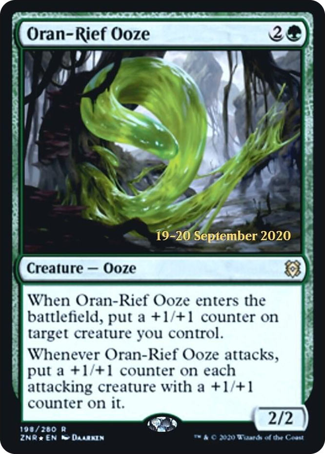 Oran-Rief Ooze #198 R - Prerelease Cards Pokemon card
